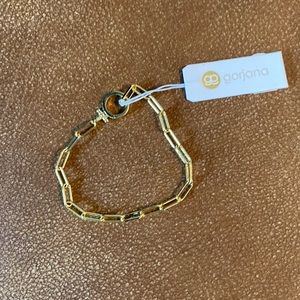 Gorjana gold chain bracelet